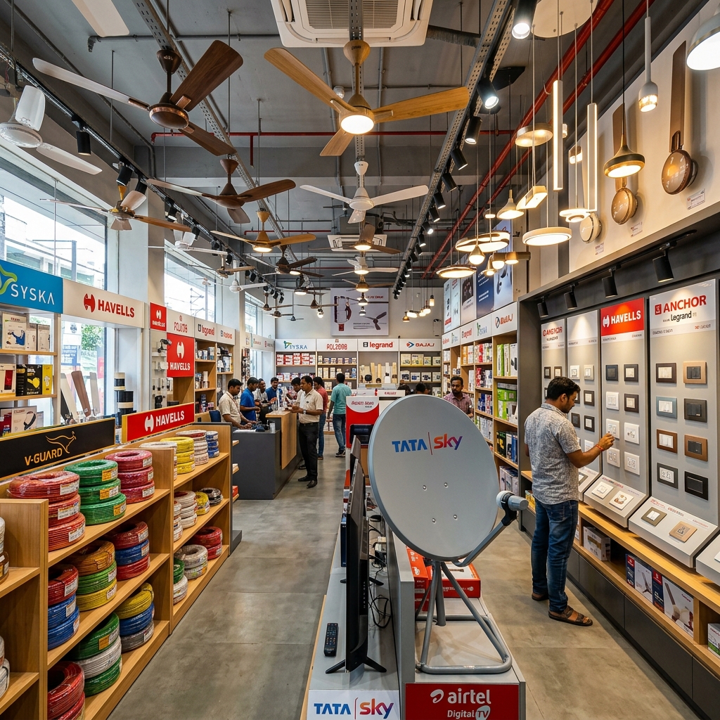 Sonu Electronics Store Showcase